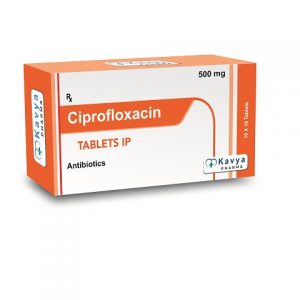 Ciprofloxacin 500 mg tablet