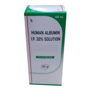 Human albumin 20% solution 100 ml Injection