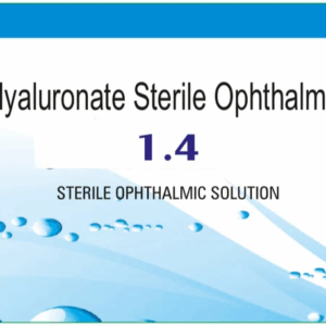 Sodium Hyaluronate sterile  Ophthalmic Solution 1.4